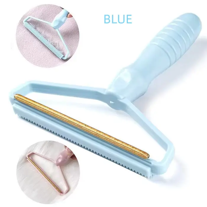 Brosse manuelle anti-peluches et poils d'animaux, rasoir et grattoir pour vêtements, tapis, manteaux