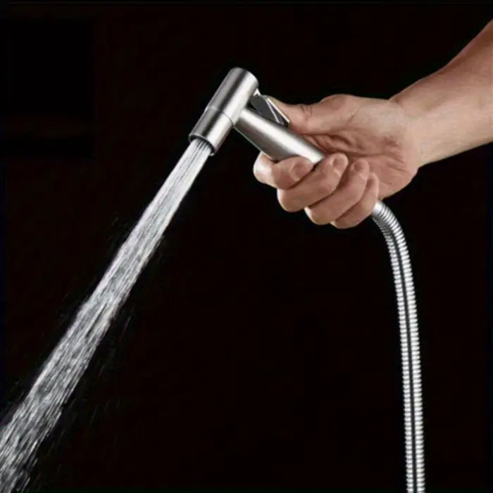 Nettoyeur d'extérieur Portable en acier inoxydable, rehausseur de chasse d'eau, pistolet de pulvéris