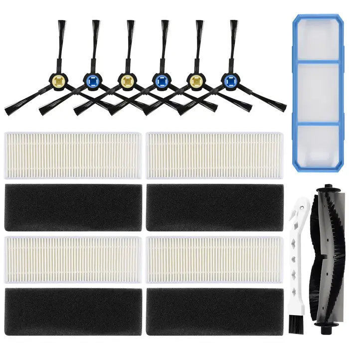 Kit d'accessoires de remplacement A13I pour aspirateur Robot ILife A7 A9S V8 V8S X750 X785 X800 V80 Silvercrest SSR1 Ssra1