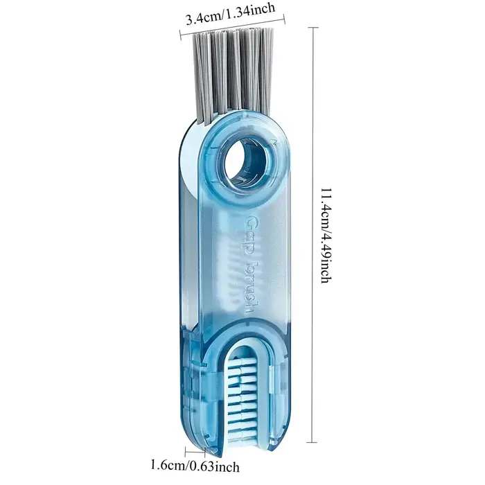 Brosse de nettoyage de couvercle de bouteille d'eau de lait 3 en 1