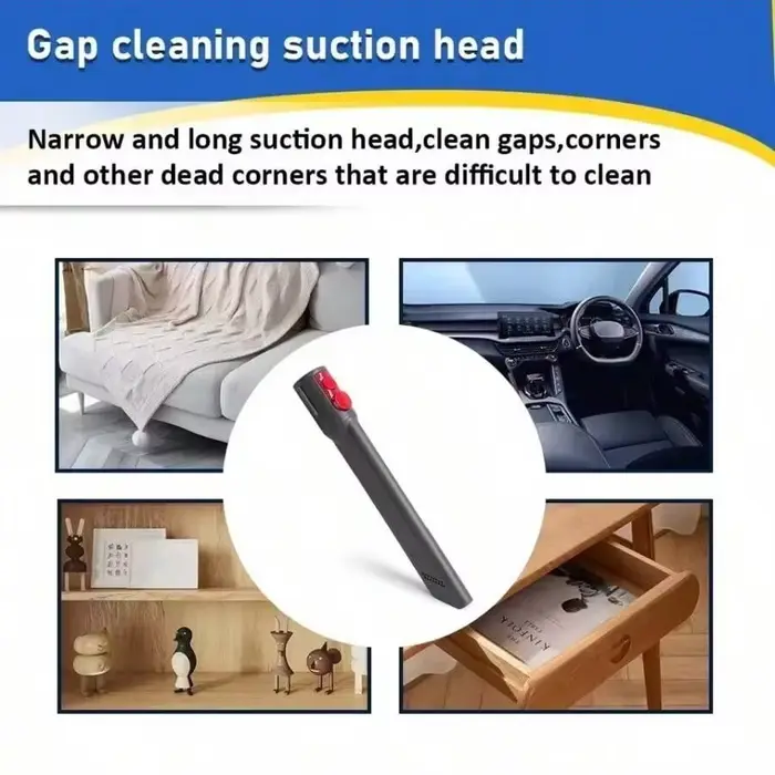 Tête d'aspiration multifonctionnelle à bouche plate pour aspirateur Dyson V7 V8 V10 V11 V15