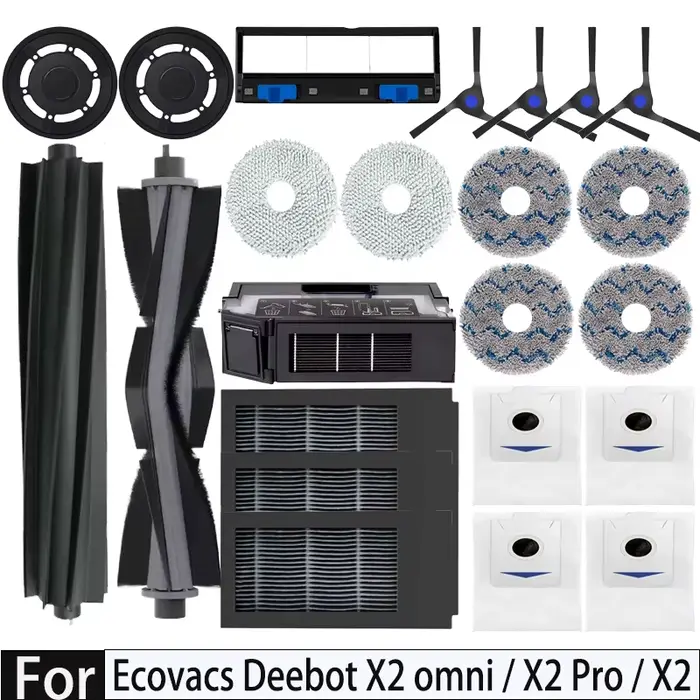 Accessoires pour robot aspirateur Ecovacs Deebot X2 Omni / X2 Pro / X2 : brosse principale