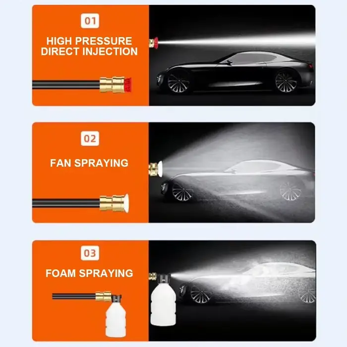 Pistolet à eau haute pression sans fil pour automobile