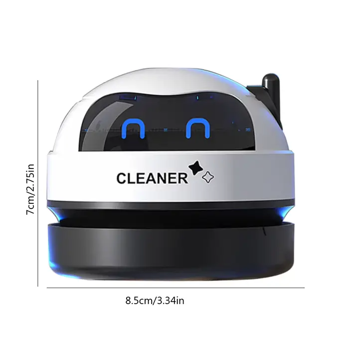 Déterminer le mini aspirateur de table de bureau, aspirateur de poussière, chargement USB, nettoyeur