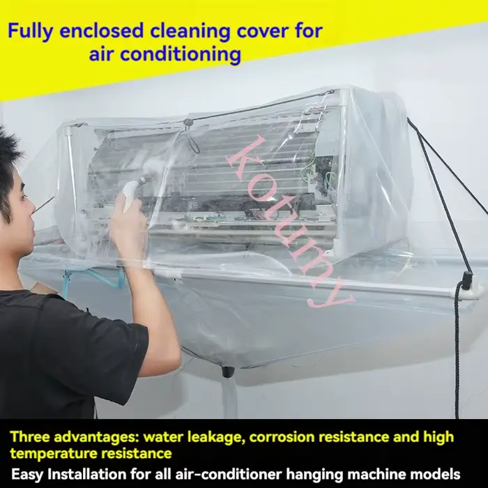 Outil de nettoyage de climatiseur de Type fendu
