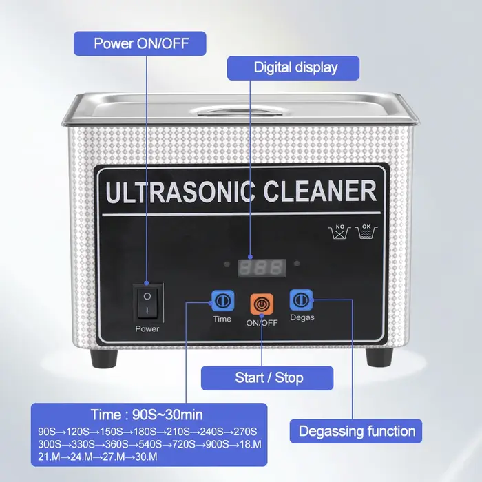 Nettoyeur à ultrasons portable