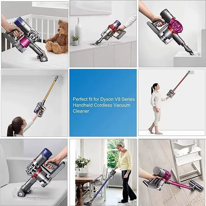 Batterie de remplacement 100% neuve pour aspirateur sans fil Dyson V8 21.6V 12800mAh