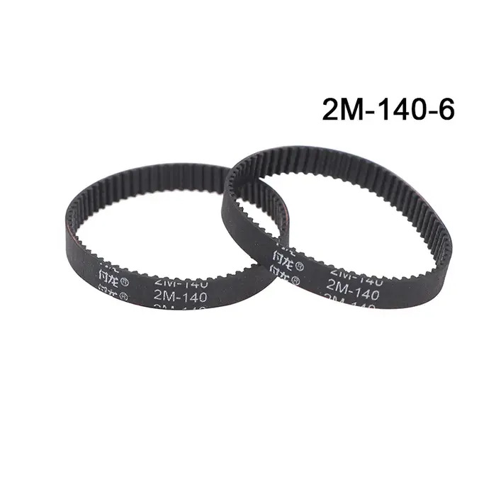 Accessoire pour aspirateur-2 pièces 2M/2GT 140-180mm courroie d'entraînement de synchronisation périmétrique