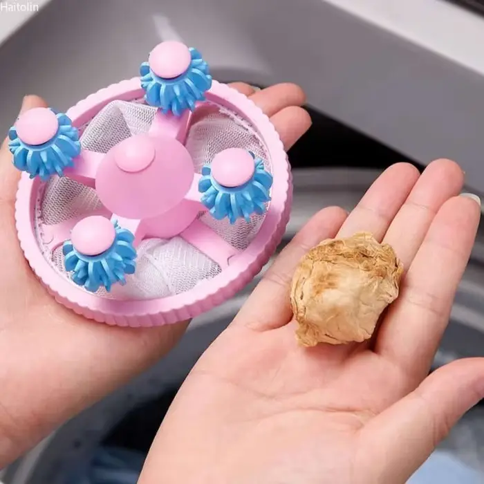 Sac filtrant réutilisable pour lave-linge