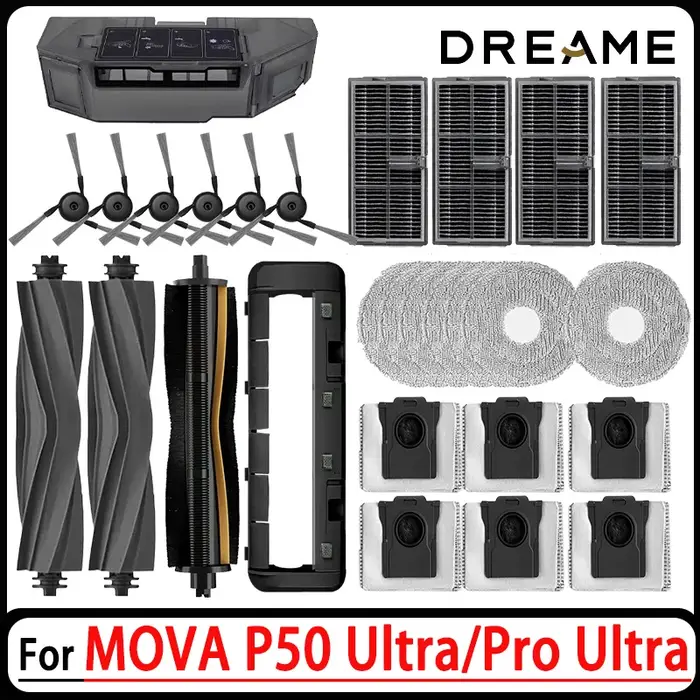 Accessoires complets pour aspirateur MOVA P50 Ultra / P50 Pro