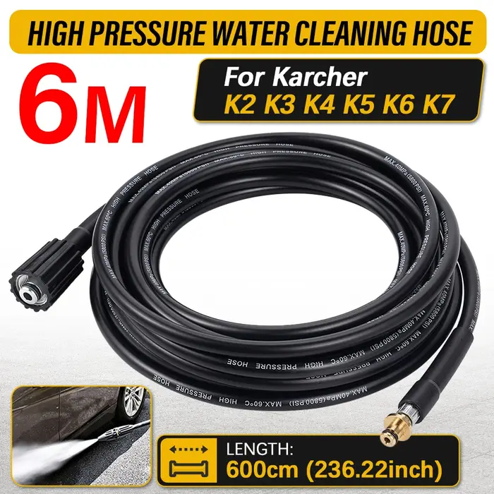 Tuyau de nettoyage haute pression de remplacement pour Karcher K2 K3 K4 K5 K6 K7
