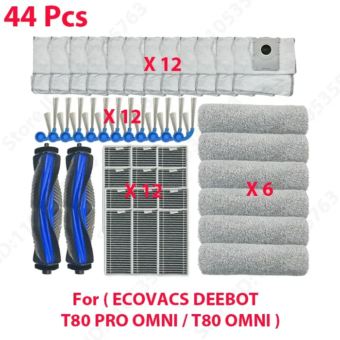 Pièces détachées pour aspirateur (ECOVACS DEEBOT T80 PRO OMNI /T80) : rouleau principal