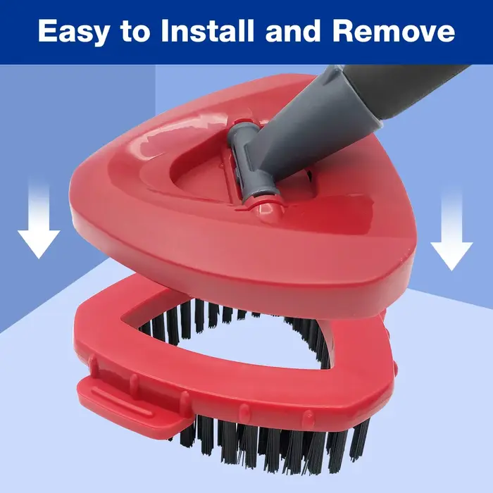 Paquet de 2 brosses à récurer pour vadrouille rotative Vileda / O Cedar Rinse Clean 2 réservoir