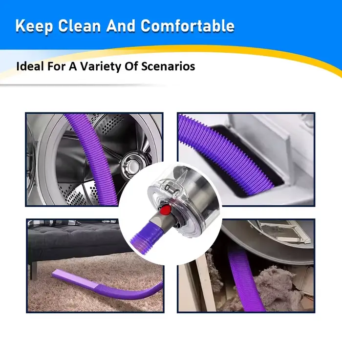 Tuyau de nettoyage de ventilation pour sèche-linge Dyson V6 V7 V8 V10 V11 V15