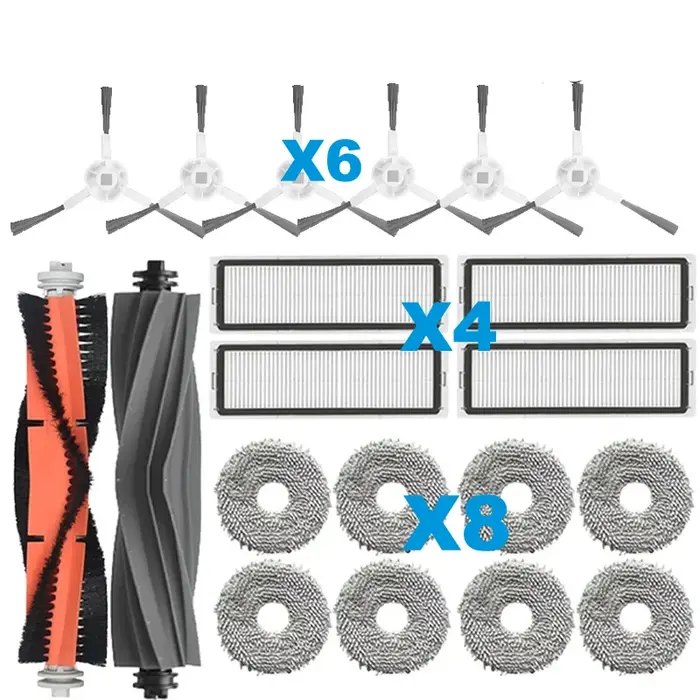Dreame Bot L10 Prime / L10s Pro-Brosse Latérale à Rouleau Principal