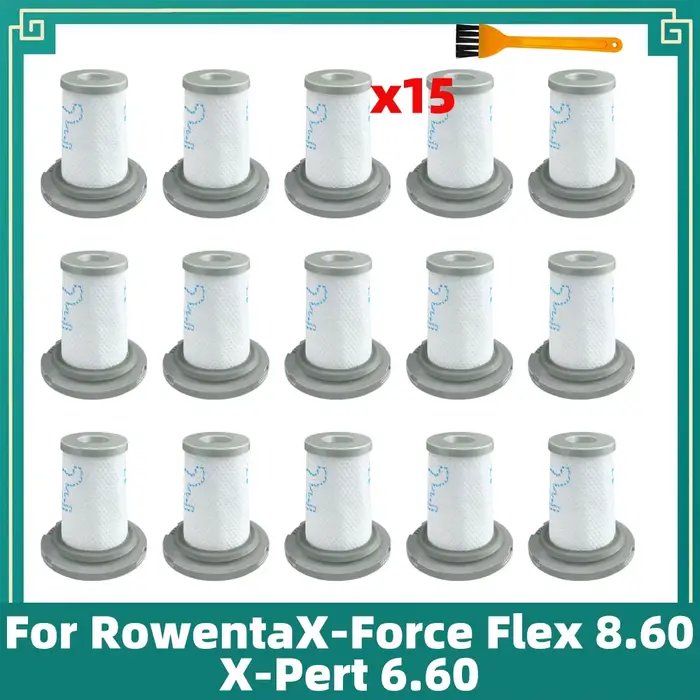 Compatible avec l’aspirateur sans fil Rowenta X-Force Flex 8.60 X-Pert 6.60 Filtre lavable ZR009006 Pièce de rechange