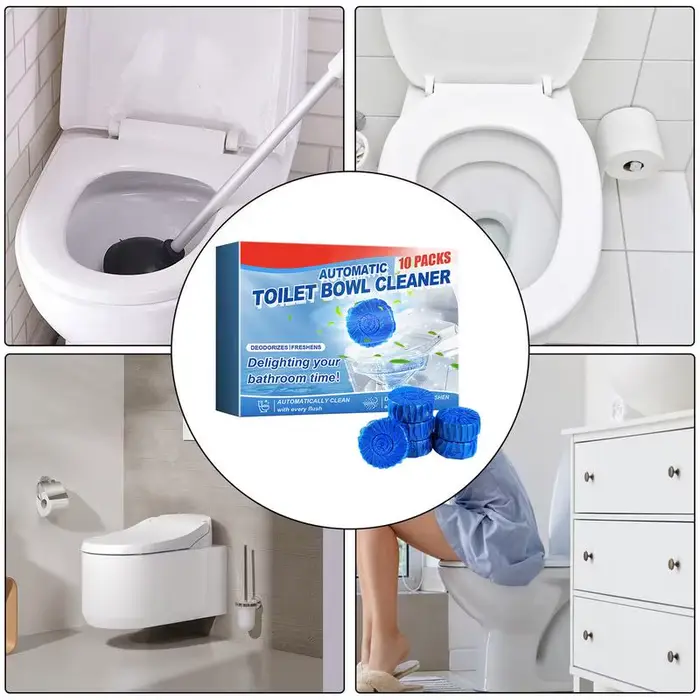 Comprimés de nettoyage de cuvette de toilette