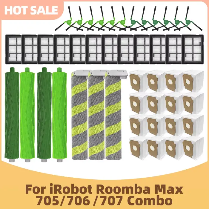 Compatible avec iRobot Roomba Max 705 Combo / 706 / 707