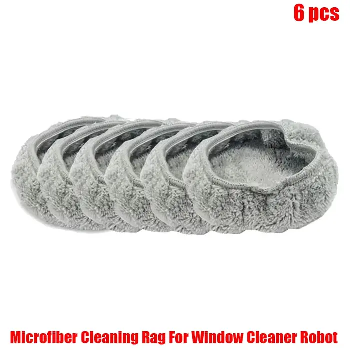 Accessoires, chiffon de nettoyage en microfibre pour robot nettoyeur de vitres 188168, serviette uni
