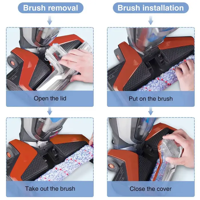 Accessoire de qualité supérieure pour Bissell Crosswave Compatible