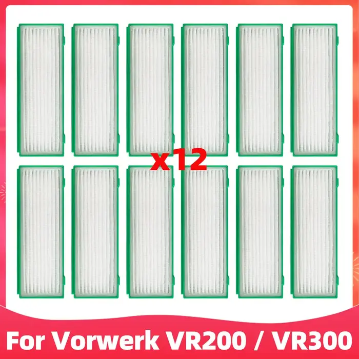 Accessoires de remplacement adaptés à l'aspirateur Vorwerk VR200 / VR300 : brosse principale en caoutchouc