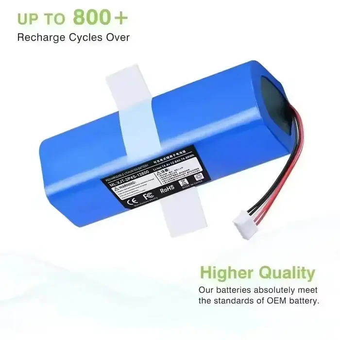 Nouvelle Batterie ECOVACS 2026 S10-LI-144-5200 12800mAh pour Aspirateur Robot