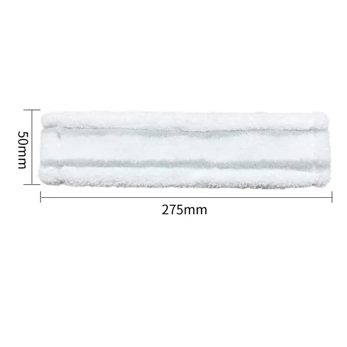 Chiffon de vadrouille lavable pour Karcher WV1 WV50 WV75 WV2 WV5, Machine de nettoyage de vitres de remplacement pour aspirateur, chiffons de vadrouille en Microfibre