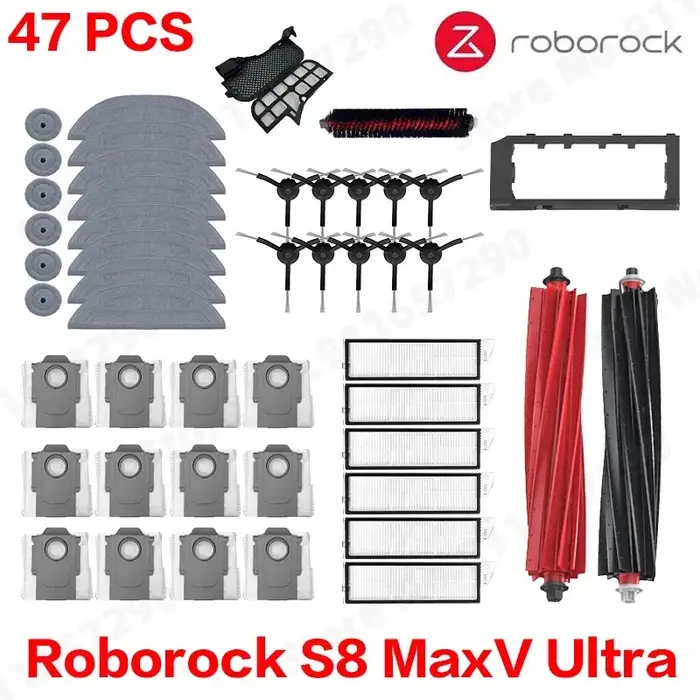Accessoires pour robot aspirateur Roborock S8 MaxV Ultra : brosse principale