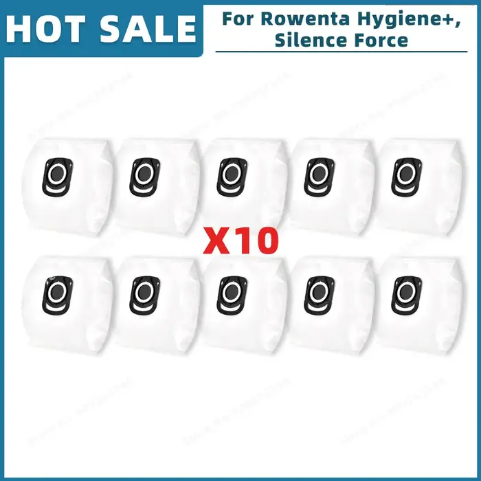 Sac à poussière compatible pour Rowenta Hygiene+ ZR 200520 ZR 200540 ZR 200720 ZR 200920
