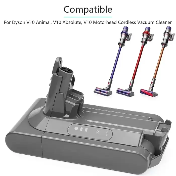 Nouvelle batterie de remplacement Dyson SV12 pour aspirateur à main sans fil absolu