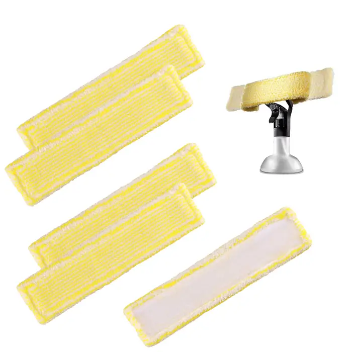 5 pièces de rechange lavables en microfibre pour nettoyeur de vitres Karcher WV2 WV5 WV6 Plus