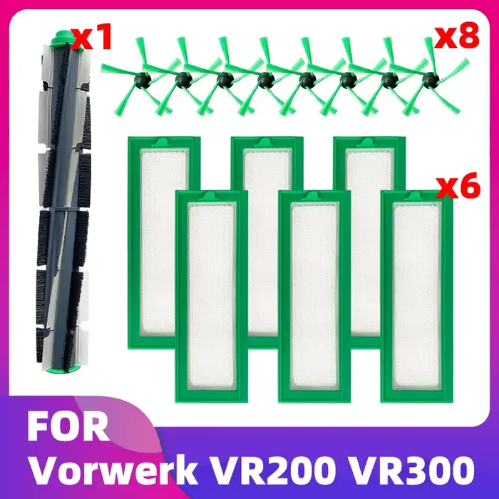 Kit de remplacement pour aspirateur Vorwerk Kobold VR200 VR300