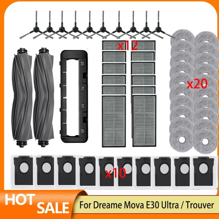 Accessoires pour aspirateur robot Dreame L10s Ultra Gen2 / L30s