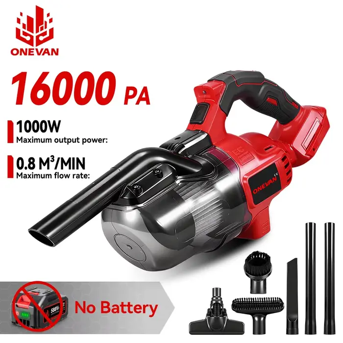 ONEVAN – aspirateur électrique sans fil 16000PA