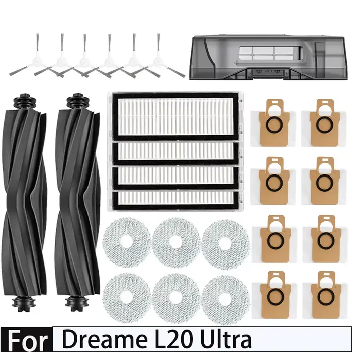 Pièces détachées pour aspirateur robot Dreame L20 Ultra