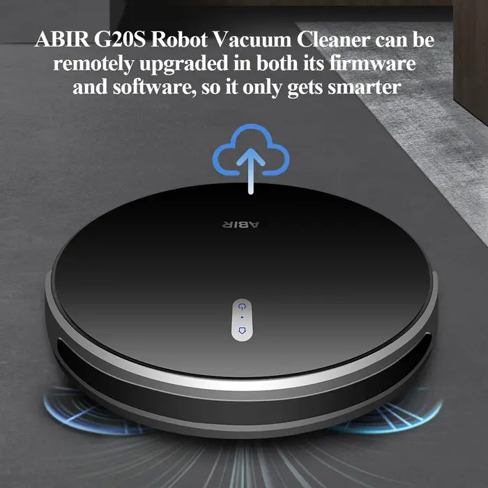 Aspirateur robot ABIR G20S, Navigation sur carte IA, partition super intelligente, avec mémoire,app