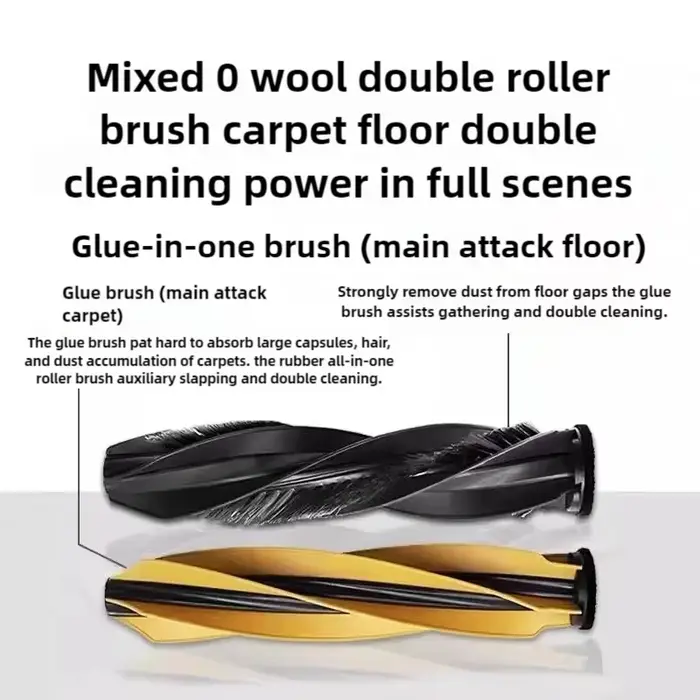 Dreame X50 Ultra / S40 édition améliorée Robot aspirateur accessoires rouleau principal brosse latérale filtre Hepa vadrouille sac à poussière pièces