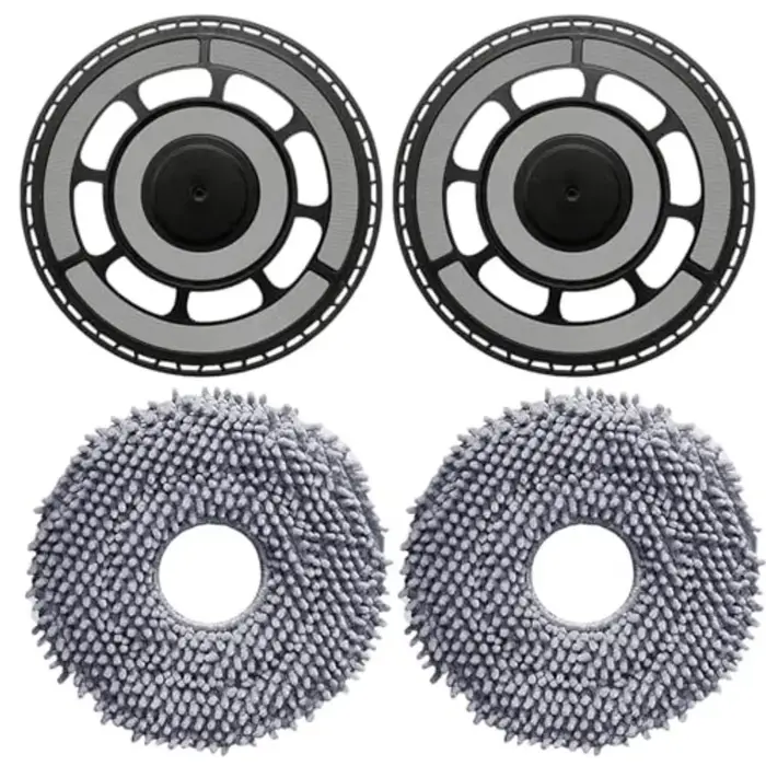 Support de serpillière et tampon de nettoyage pour robots aspirateurs Roborock /QV 35S /Qrevo S5V /Q