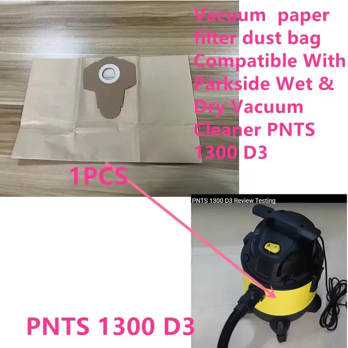 Sac à poussière filtre en papier pour aspirateur