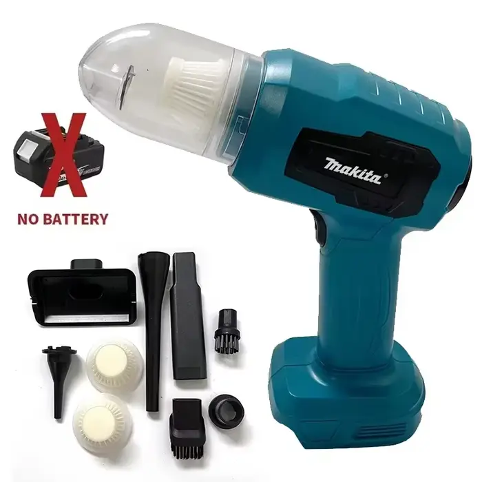 Aspirateur sans fil Makita, mini aspirateur de voiture multifonction, outil électrique rechargeable,