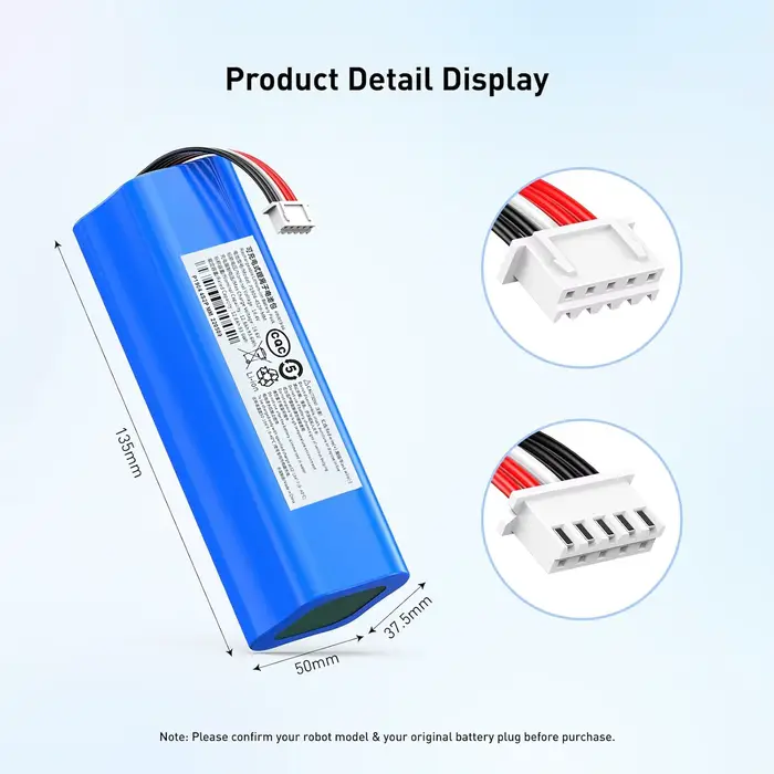 Batterie haute capacité 14.4V pour aspirateur Robot Ecovacs Deebot Ozmo 950