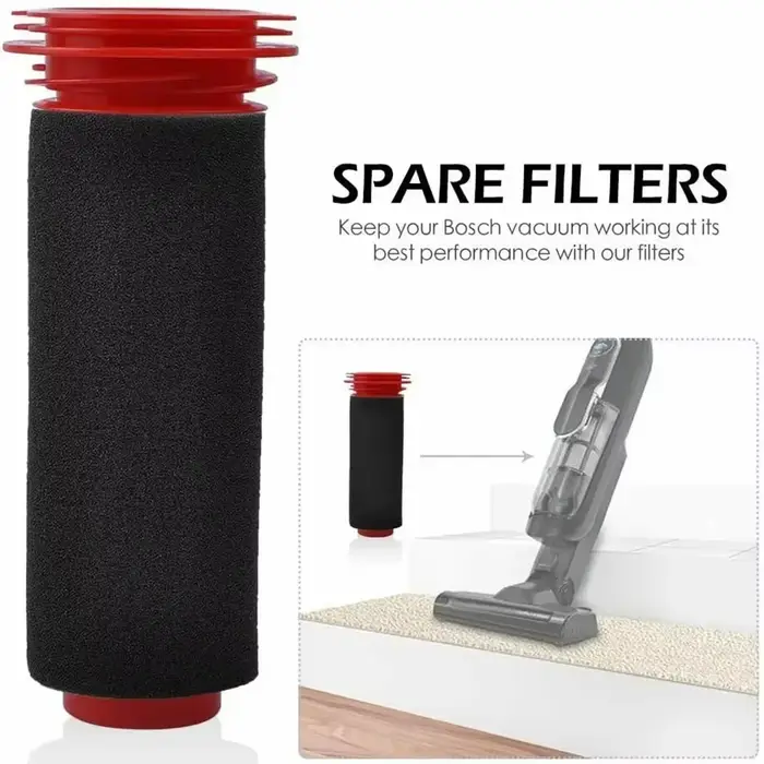 Kit de filtres en mousse pour aspirateur BOSwivel 202 let, BCH6L2560, BCH6Zwing O, Bosch Zoo'o ProAn