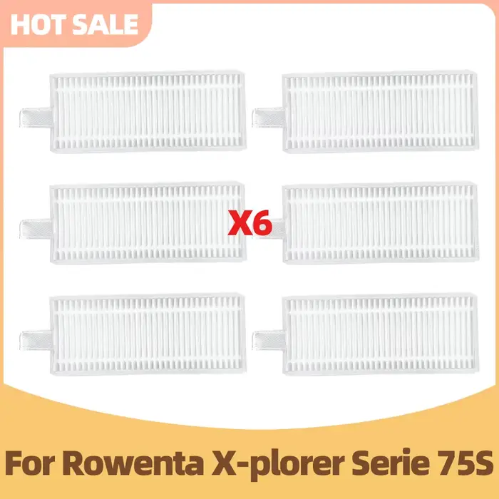 Compatible avec Rowenta X-plorer Série 75S RR8577WH, 75 S+ RR8587WH, Rowenta X-plorer S135 / S135+ /
