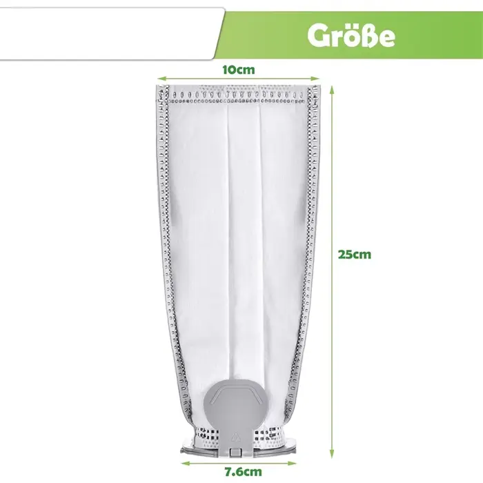Sacs d'aspirateur pour Vorwerk Kobold VK7 FP7 Premium sac filtrant