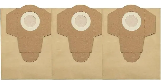 Sacs à poussière en papier 20L, 3, 5, 8, 10 pièces, pour aspirateur sec et humide Einhell TC-VC 1820