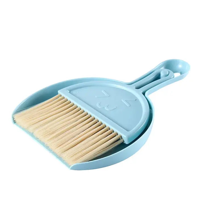 Mini balai et pelle à poussière, ensemble brosse et pelle pour le nettoyage du bureau, de la maison,