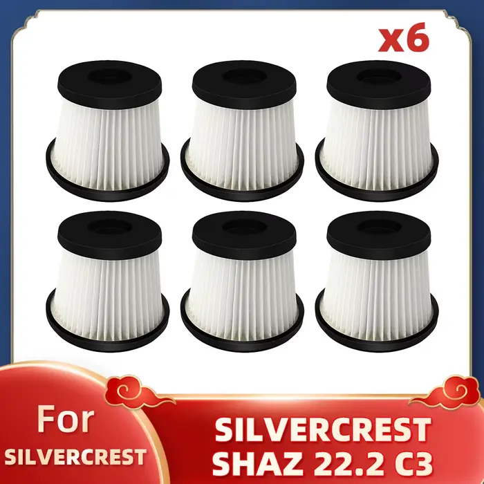 Compatible pour SILVERCREST SHAZ 22.2 C3 poignée aspirateur sans fil filtre Hepa pièces de rechange accessoires