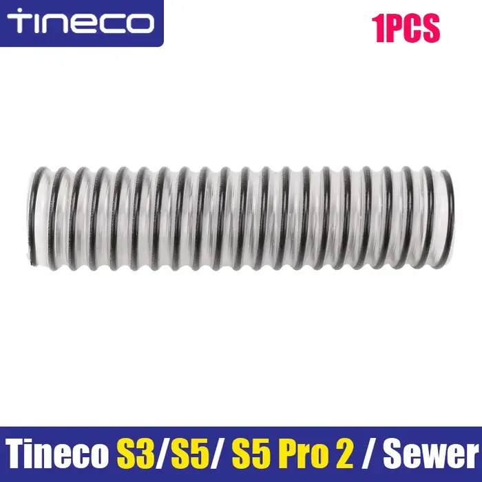 Tube Flexible de conduit inférieur d'aspirateur pour Tineco Floor One S5/S5 Pro 2 S3/S3 Breeze/iFloo