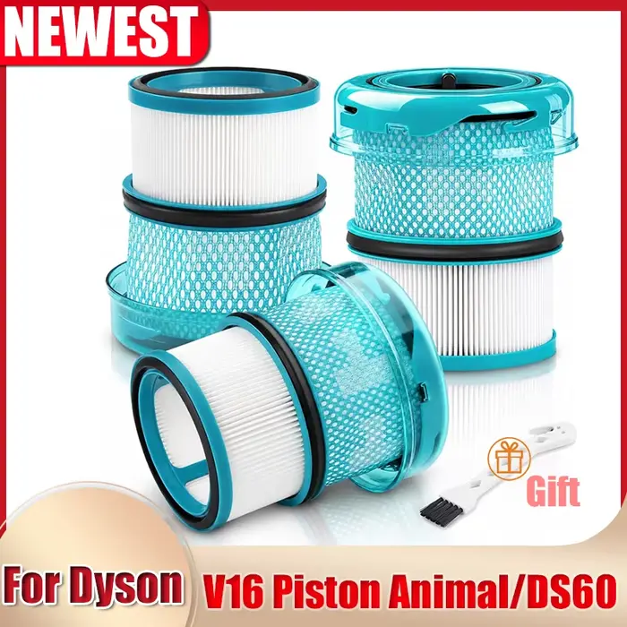Filtres de remplacement HEPA lavables avec brosse de nettoyage pour aspirateur sans fil Dyson V16 Piston Animal & V16 Submarine