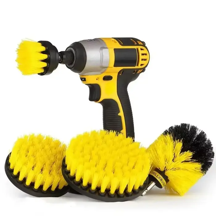 Kit de brosses de nettoyage électriques pour perceuse